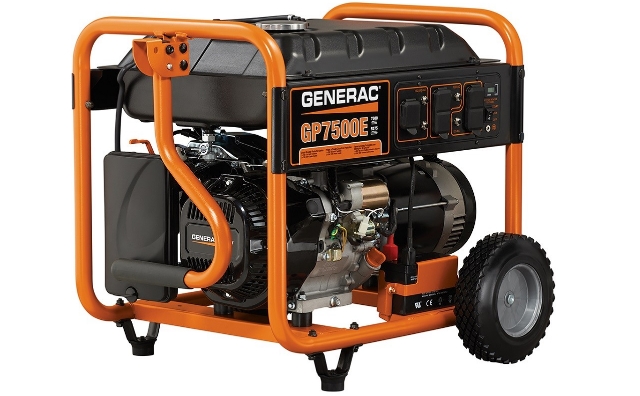 Generac 7500 watt gas generator